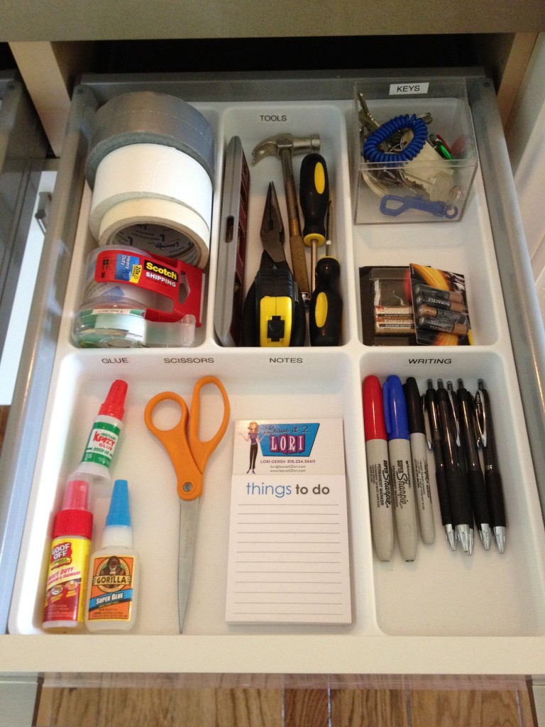 Taking the Junk Out of The Junk Drawer in 6 Easy Steps